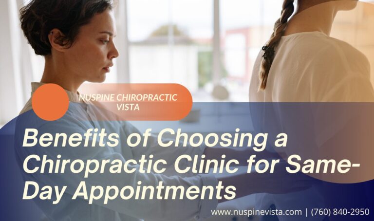 chiropractic clinic offering same-day appointments
