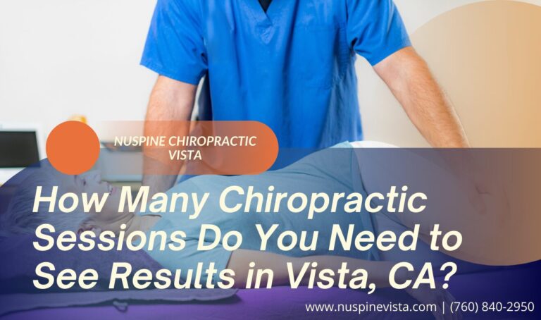 how many chiropractic sessions do you need Vista